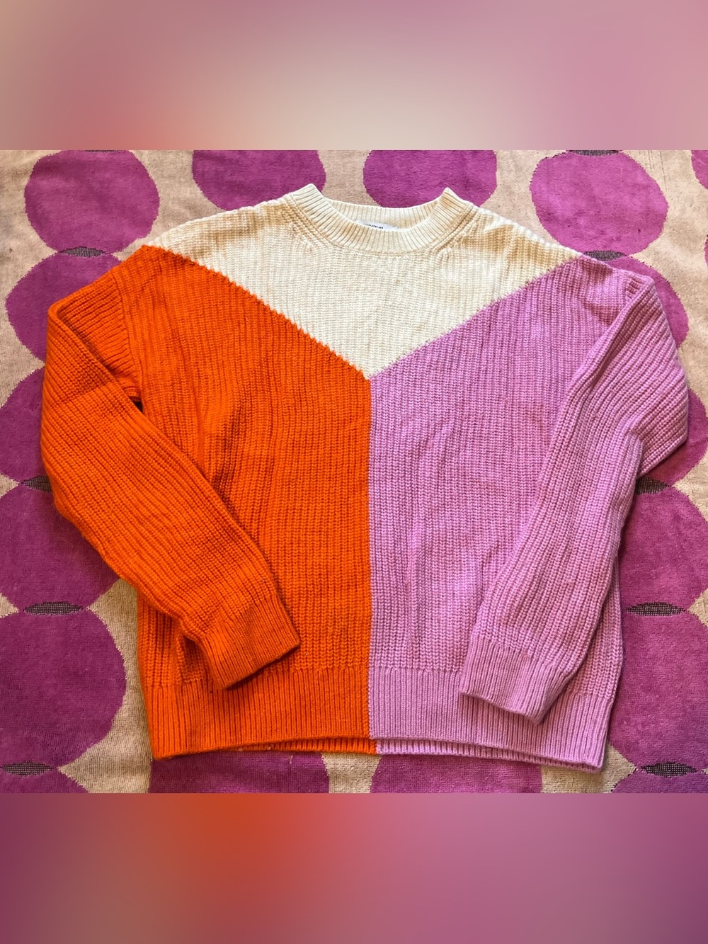 & Other Stories Colorblock Sweater - Picture 6 of 7